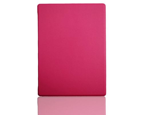 WISETONY® Etui en PU support pour votre Kobo Aura One - Rose foncé