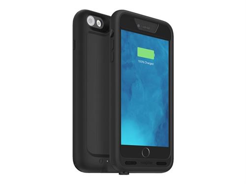 mophie Juice Pack H2PRO - Boîtier de batterie pour téléphone portable - noir - pour Apple iPhone 6 Plus, 6s Plus