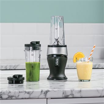 Ninja QB3001EUS - Blender 700 W Comprend 2 tasses de voyage pour les déplacements