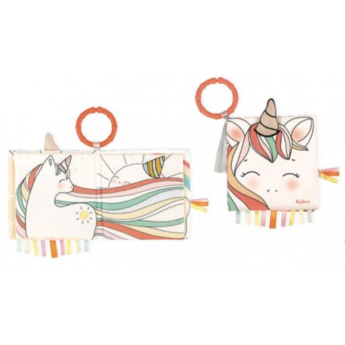 Livre d'éveil la licorne joyeuse