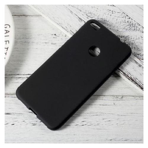 Ultra Fine Souple, Coque Silicone GEL MAT NOIR pour Huawei P Smart