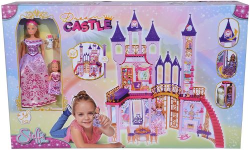 Simba 105733245 Steffi Love Dream Castle Maison pour poupée