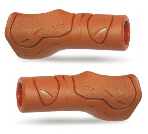 Progrip poignées 969 Ergo120 mm caramel par jeu