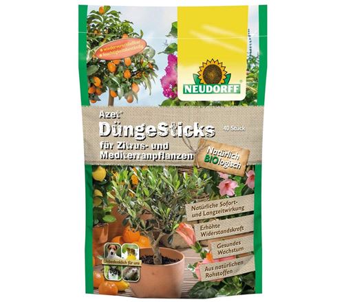 Neudorff 00276 Azet Sticks pour plants d'agrumes, 40 pièces