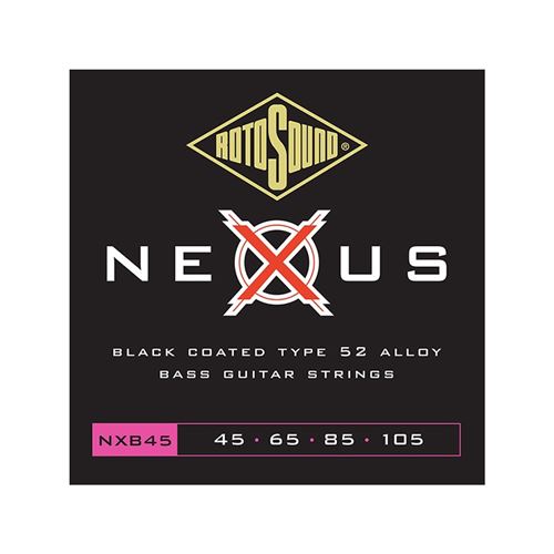 Rotosound NXB45 - Jeu de cordes basse Nexus Coated Type 52 - 45-105