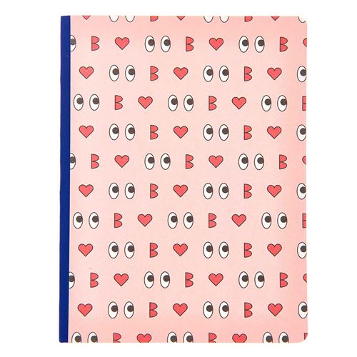 Carnet emoji bisous 128 pages - 145 x 19 cm - Rico Design