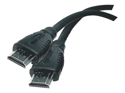 EMOS - HDMI-kabel met ethernet - HDMI male naar HDMI male - 3 m - beschermd