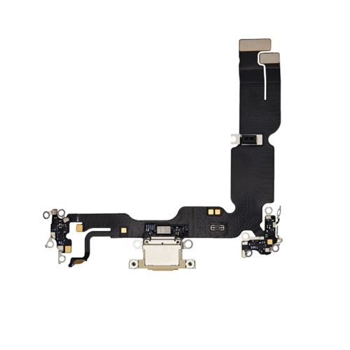 Original Connecteur De Charge Pulled Jaune Pour Apple Iphone 15 Plus