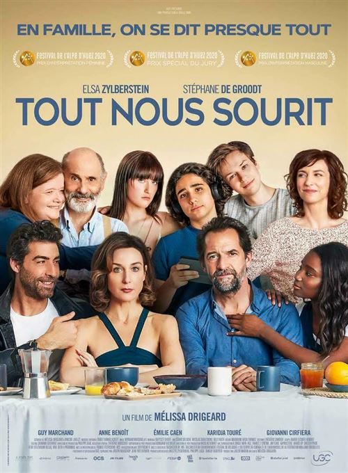Affiche de Cinéma Originale - Tout nous sourit - 2021 - Elsa Zylberstein - 116x158cm