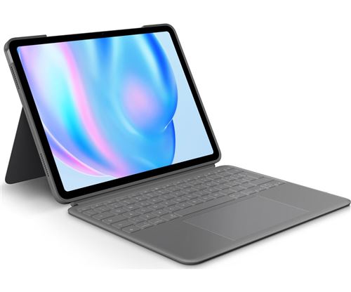Logitech Étui clavier Combo Touch pour iPad air en Oxford Grey - Image 2