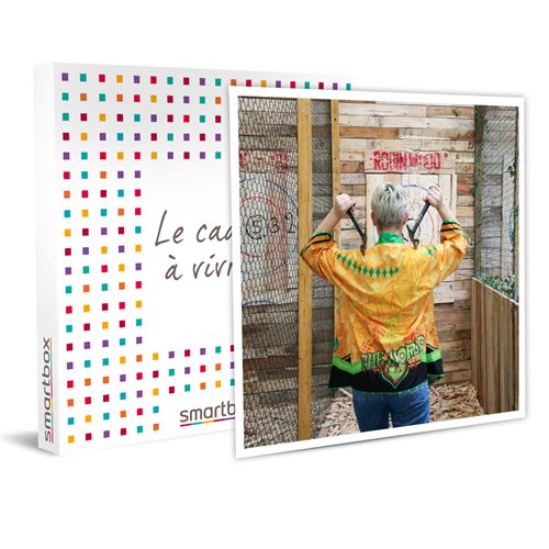 SMARTBOX - Coffret Cadeau Session de lancer de hache pendant 1h près de Paris-Sport & Aventure