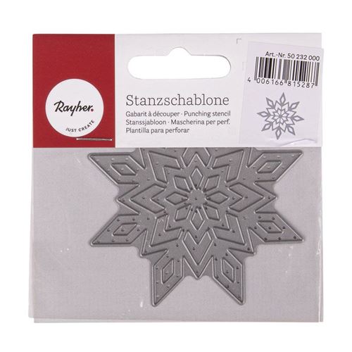 Matrice de découpe Flocon de neige Ø 7 cm - Rayher