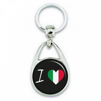 Porte clés ' J'aime l'Italie ' - ANGORA - 1