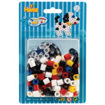 Hama Maxi Blister 250 Perles Gris - Perles à Repasser Pour Enfants