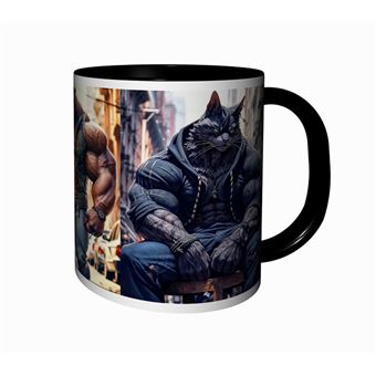 Mug Chat Noir - Tasse à Café Thème Halloween Ou Cadeau, Générique, Neuve, Origine Chine