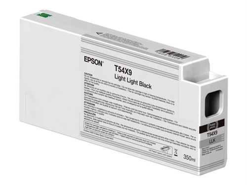 Non Communiqué Noir Clair Epson T54x9 - 350 Ml - Original - Cartouche D'encre - Pour Surecolor Sc-P6000, Sc-P7000, Sc-P7000v, Sc-P8000, Sc-P9000, Sc-P9000v