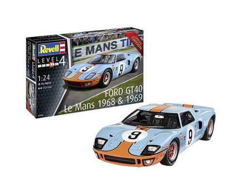 Revell RV 1:24 Ford GT 40 Le Mans 1968 1:24 Modèle réduit de voiture