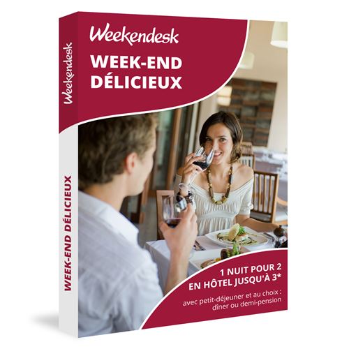 Coffret cadeau Weekendesk - Week-end délicieux