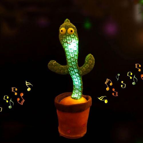 SHOP-STORY - Peluche en forme de Cactus qui danse, parle et