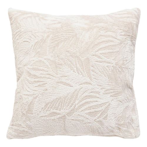 Atmosphera Beige Créateur D'intérieur - Coussin Déco Flanelle "Ryo" 40X40cm Lin - Image 3