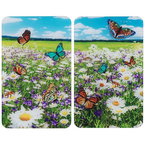 Wenko - Lot de 2 plaques universelles de protection - Verre trempé - 52 x 30 cm - Image 3