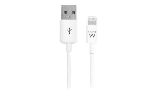 Ewent - Câble Lightning - USB mâle pour Lightning mâle - 2 m - pour Apple iPad/iPhone/iPod (Lightning)