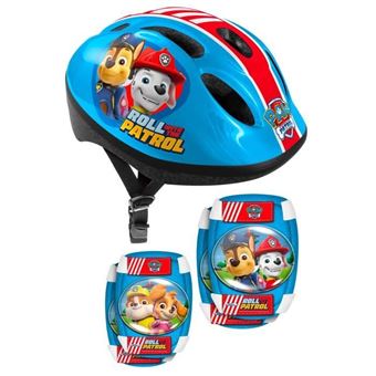 Set casque et coudières/genouillères - 50/56 cm - Pat Patrouille - PA450507 - 1