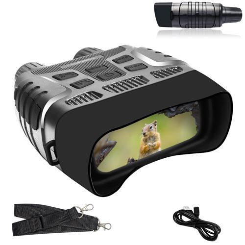 Jumelles de Vision Nocturne FISHTEC Recording - 300m - Photo et Vidéo - Zoom 3X