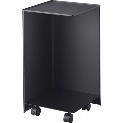Yamazaki - Rangement pour toilettes sur roulettes Caster noir