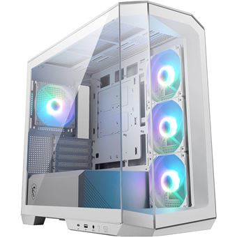 Boîtier MSI MAG PANO M100L PZ White Micro-ATX - 1