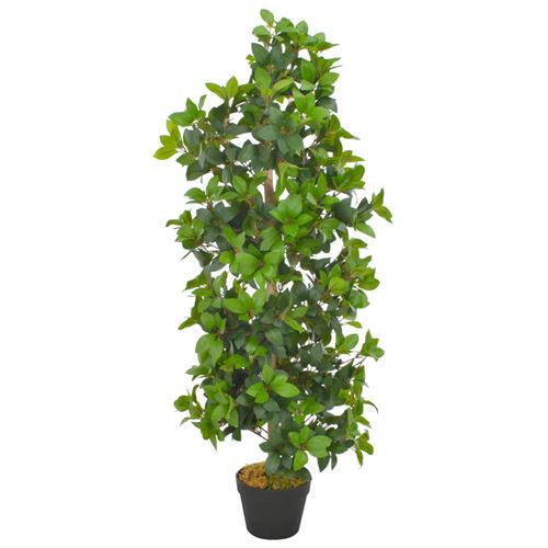 Vidaxl plante artificielle avec pot laurier vert 120 cm 280180