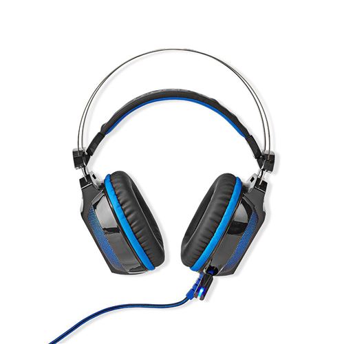 Casque de jeu Nedis GHST500BK Bleu / Noir