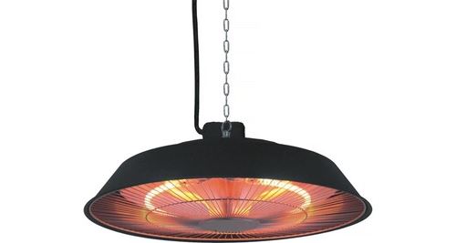 Non Communiqué Noir Chauffage Électrique Suspendu - 1500W