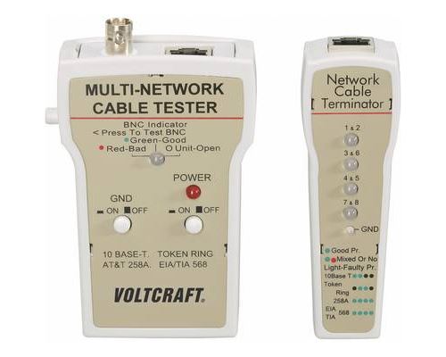VOLTCRAFT - Testeur de câbles CT-1 - RJ-45 - BNC - Image 3