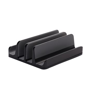 Support Vertical Réglable Pour Ordinateur Portable OMOTON - Aluminium, Compatible Jusqu'à 17,3"