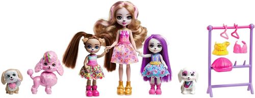 Coffret Famille Dwyla Chien Et Accessoires - Enchantimals Multicolore
