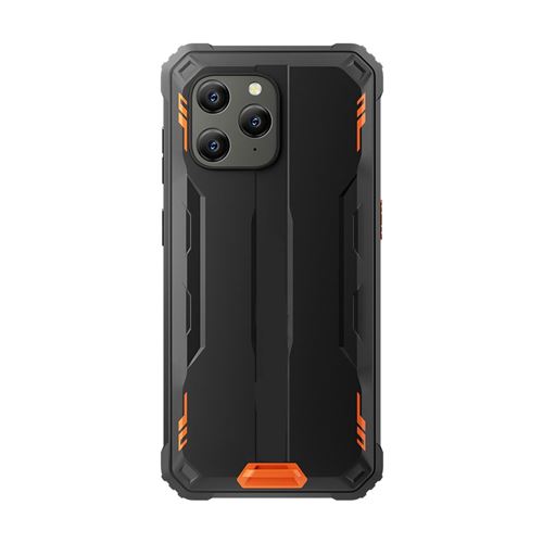 Smartphone Antichoc 4GB+64GB IP68 Face Unlock Batterie 6580mAh Android 12 4G Orange YONIS
