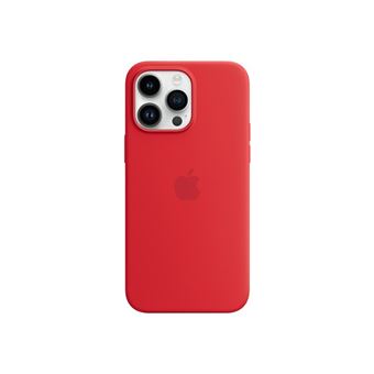 Apple - (PRODUCT) RED - coque de protection pour téléphone portable - avec MagSafe - silicone - rouge - pour iPhone 14 Pro Max