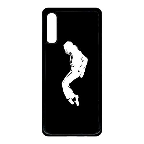 Coque My-Kase pour Galaxy A70 - 238 silhouette michael jackson moonwalk - Plastique Noir