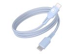 BIGBEN Connected - Câble USB - 24 pin USB-C (M) pour 24 pin USB-C (M) - 3 A - 1.2 m - USB Power Delivery (60W), plastique recyclé à 100 %, connecteurs réversibles - bleu