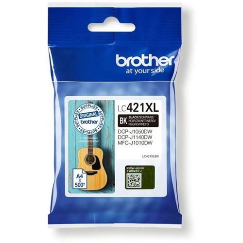 Cartouche d encre Brother LC421XLBK Noir pour DCP-J1140DW DCP-J1800DW MFC-J1010DW MFC-J1012DW