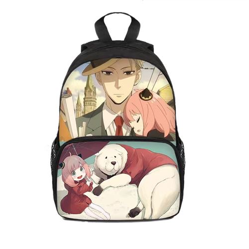 Sac à Dos Spy x Family pour Enfants (SD1330) 25*11*34 cm Multicolore