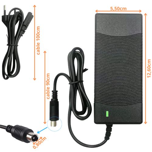 Chargeur 42V 2A Pour Trottinette électrique Xiaomi M365 / Ninebot - Neuf Batterie Pour Xiaomi M365 Chargeur 42V 2A Pour Trottinette électrique Xiaomi M365 / Ninebot - Neuf Batterie Pour Xiaomi M365