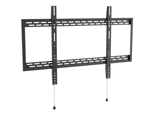 VivoLink Wall Mount Slim XL - Support - pour écran plat - acier - noir à texture fine - Taille d'écran : 60-100 - montable sur mur