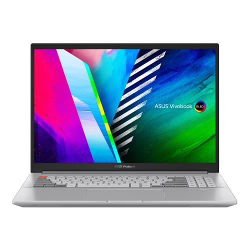 PC Portable Asus VivoBook Pro 16X N7600QE-L2102W 16 4K UHD OLED AMD Ryzen 7-5800H 16Go RAM DDR4 512Go SSD Win 11 Home Blanc