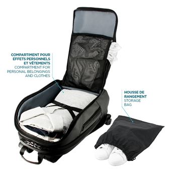 Mobilis Sac à dos pour ordinateur portable voyage de 48 heures