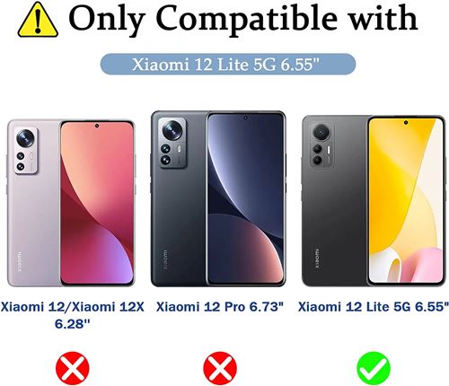 Vitre Protecteur d'écran Film Verre Trempe Xiaomi 12 Lite 6.55