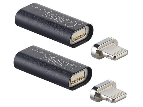 2 adaptateurs de chargement compatible Lightning à connecteur magnétique