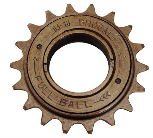 Bhogal Roue Libre 18T X 1/2 1/8 Inch Brown