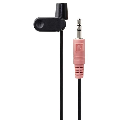Hama Clip-On - Microphone - noir 